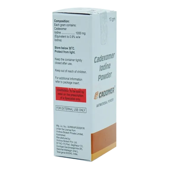cadomer antimicrobial powder 10 gm